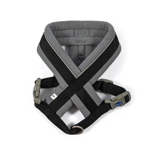 Ancol Viva Padded Harness Black S 36-42cm