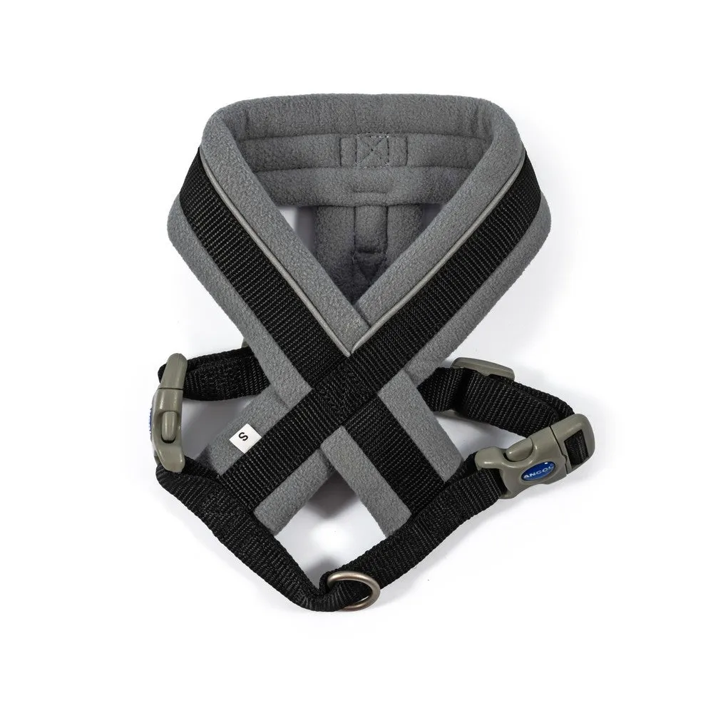 Ancol Viva Padded Harness Black S 36-42cm
