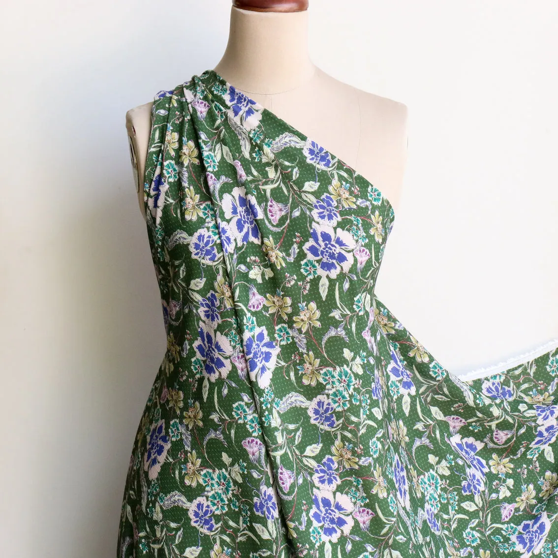 Anice Green Viscose/Rayon