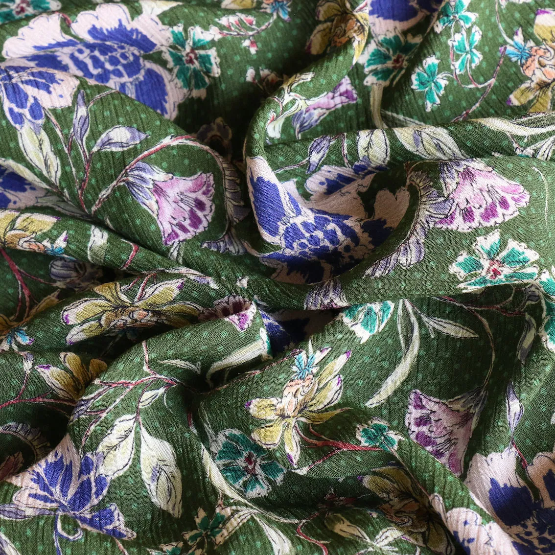 Anice Green Viscose/Rayon