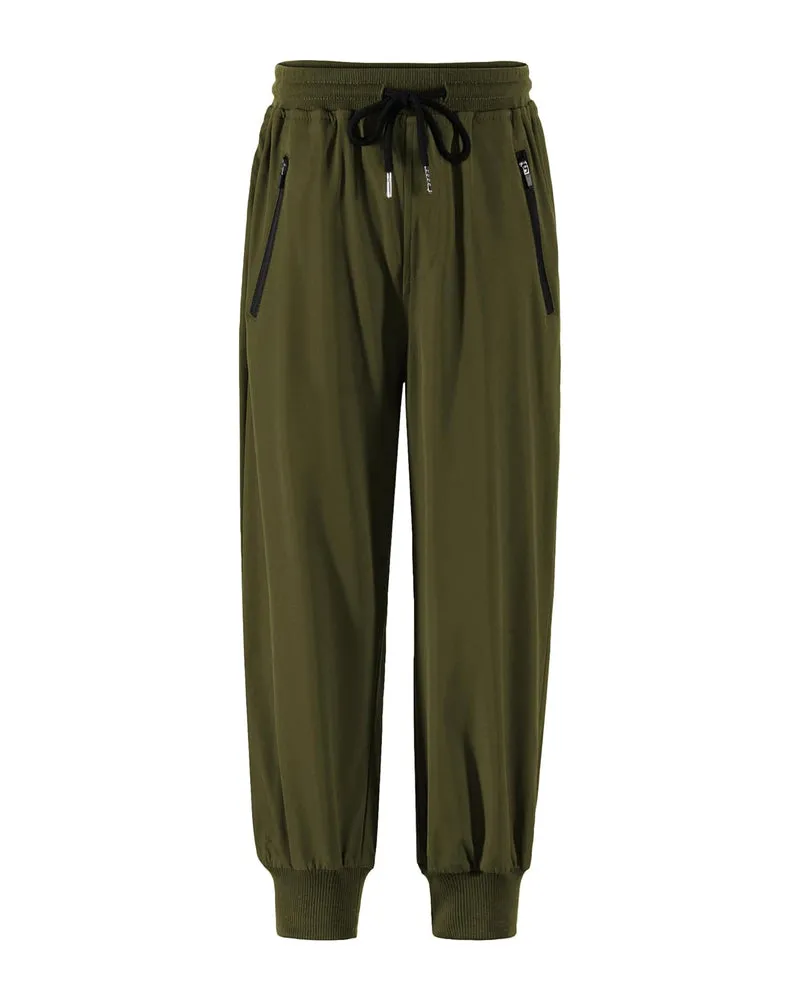 Arshiner Boys Casual Pants Kids Elastic Waist Drawstring Jogger Pants