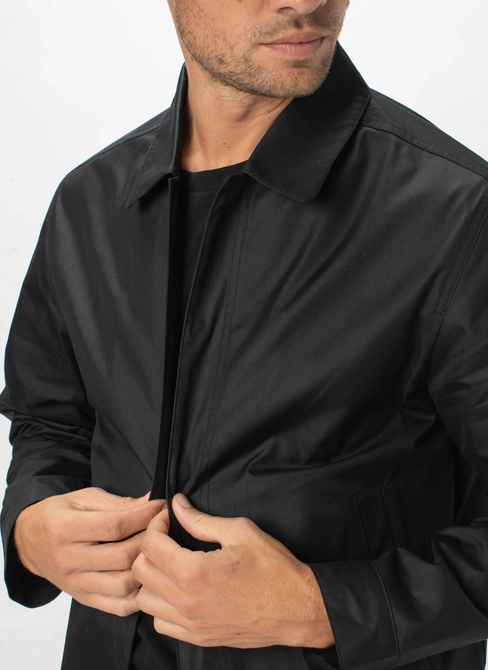 B.Cools Coach Jacket Black