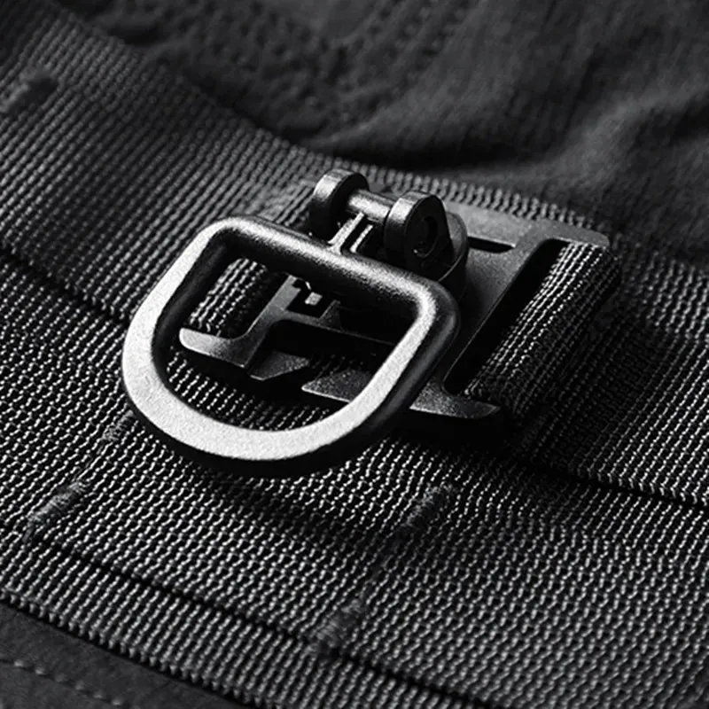 Black Tactical Tech wear Cargo Pants