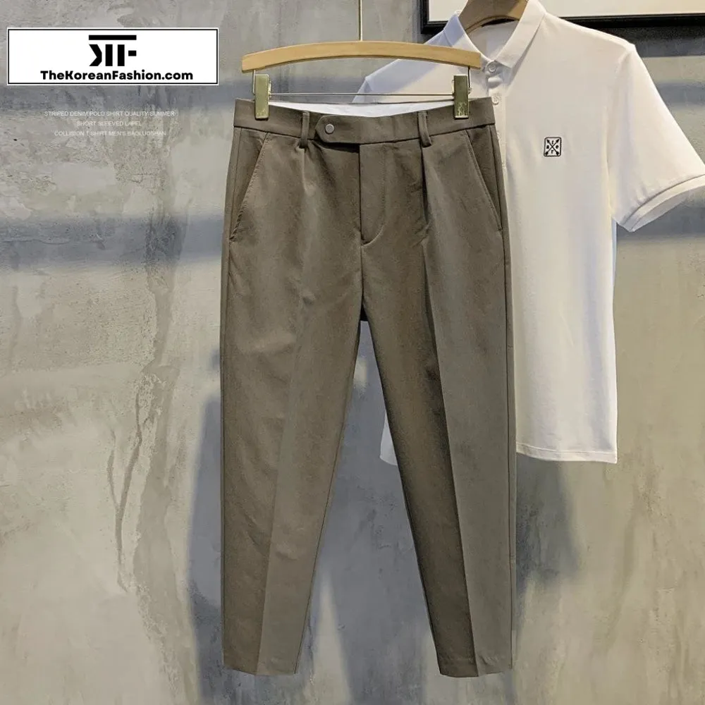 British Style Suit Pants