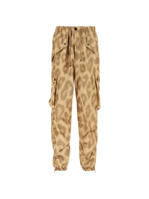 Camouflage Pattern Cargo Trousers