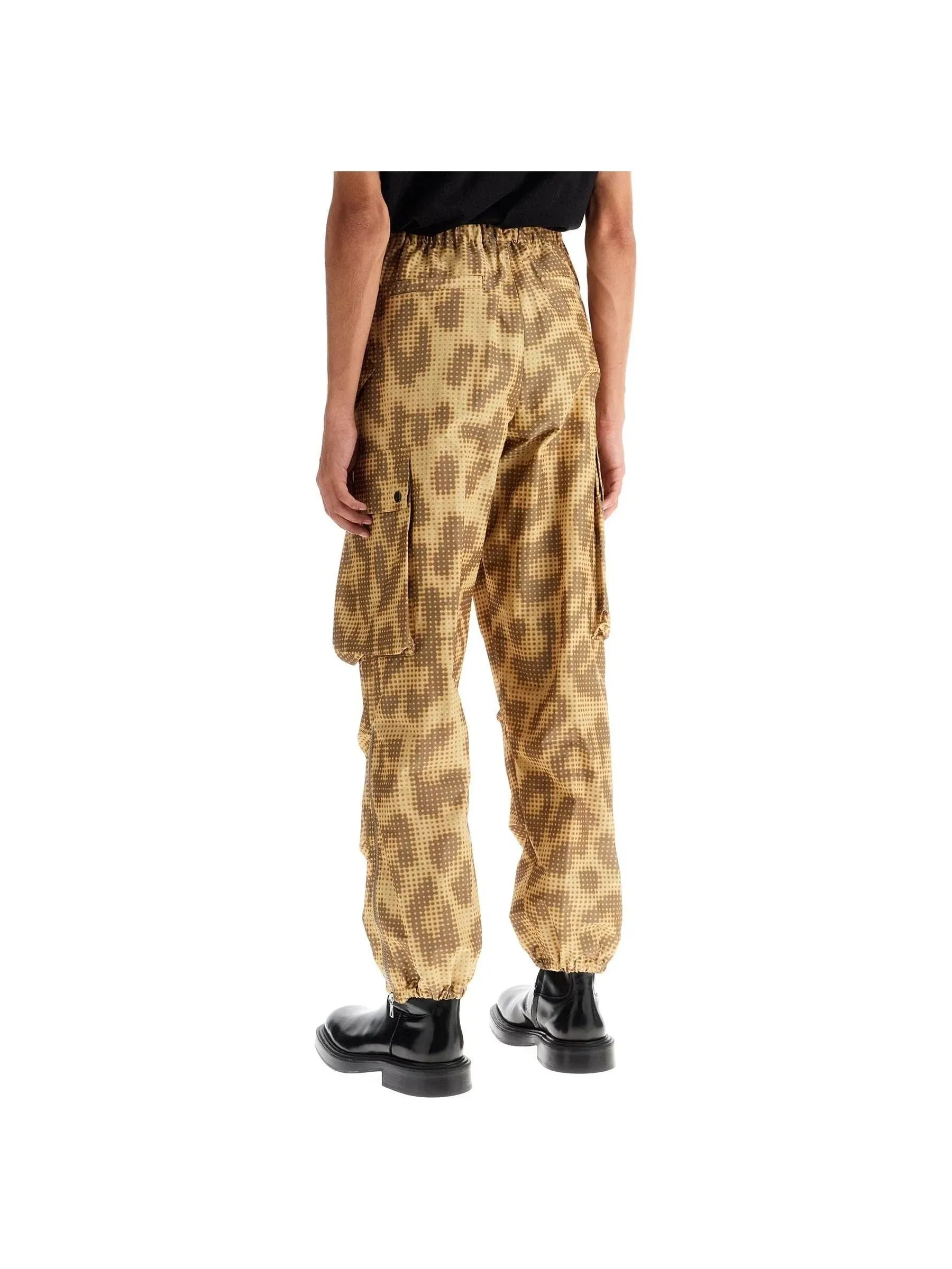 Camouflage Pattern Cargo Trousers