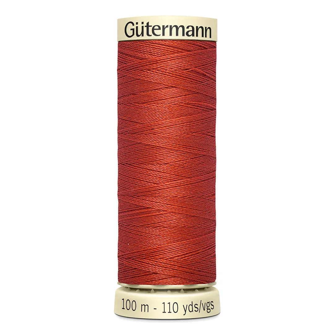 Carmen Rust Viscose Poplin