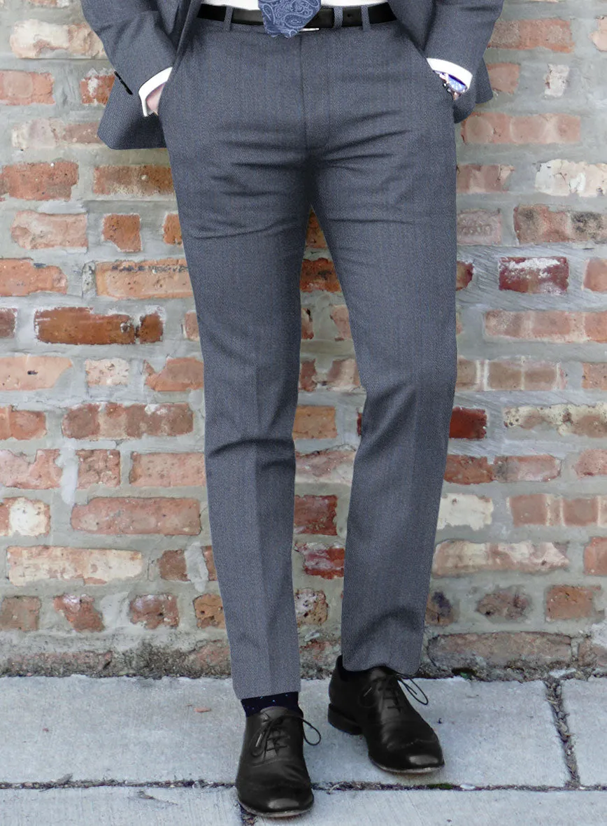 Cavalry Twill Blue Wool Pants