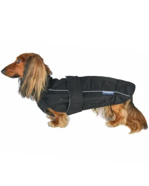 City Slicker All-Weather Dog Jacket & Raincoat - Black