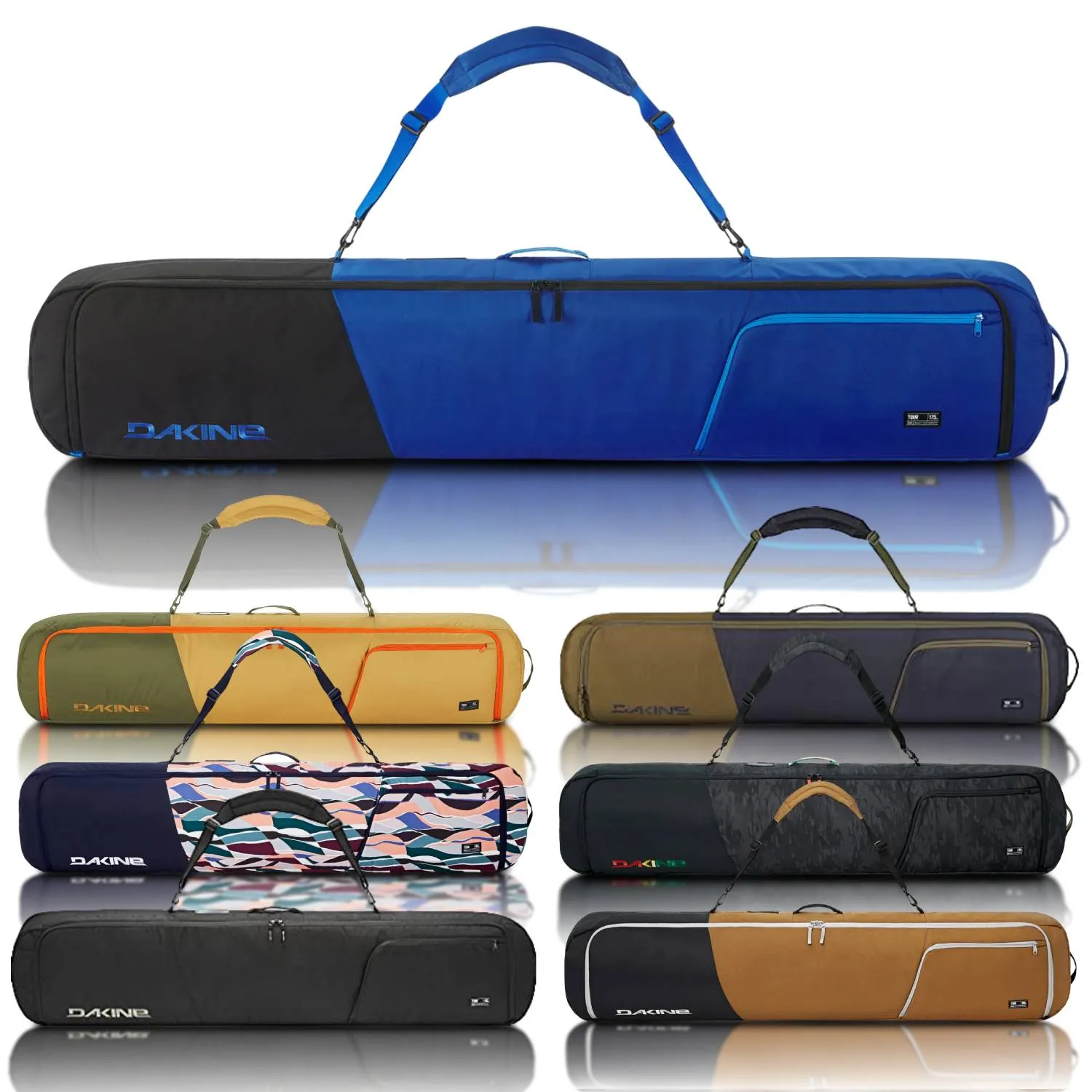 Dakine Tour Bag Snowboard Travel Bag - Lightweight, Fully Padded Snowboard Bag for Travel