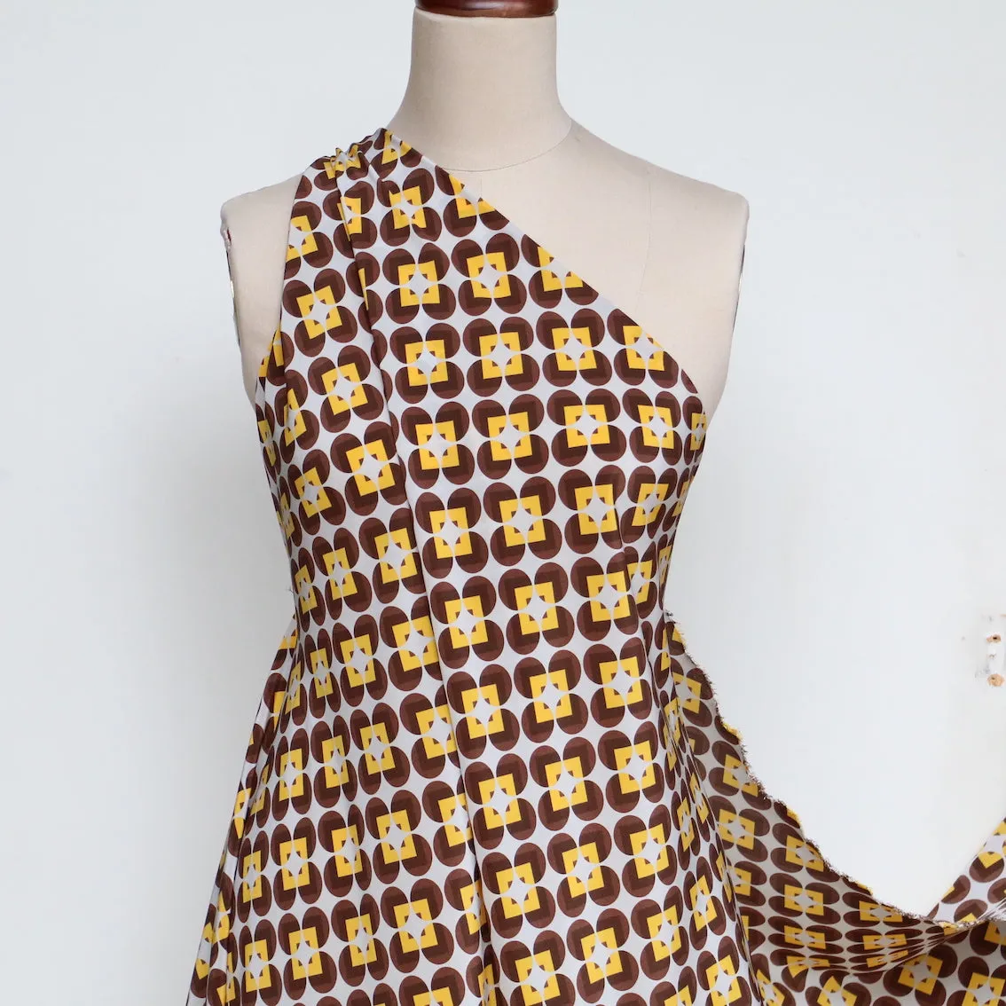 Fellini Mosaic Silk Crepe De Chine