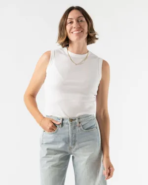 FLORE FLORE Esmé Tank in White