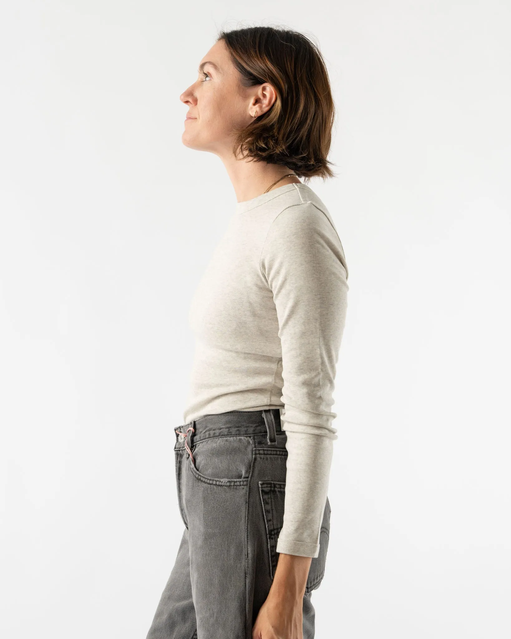 FLORE FLORE Max Tee in Heather Grey