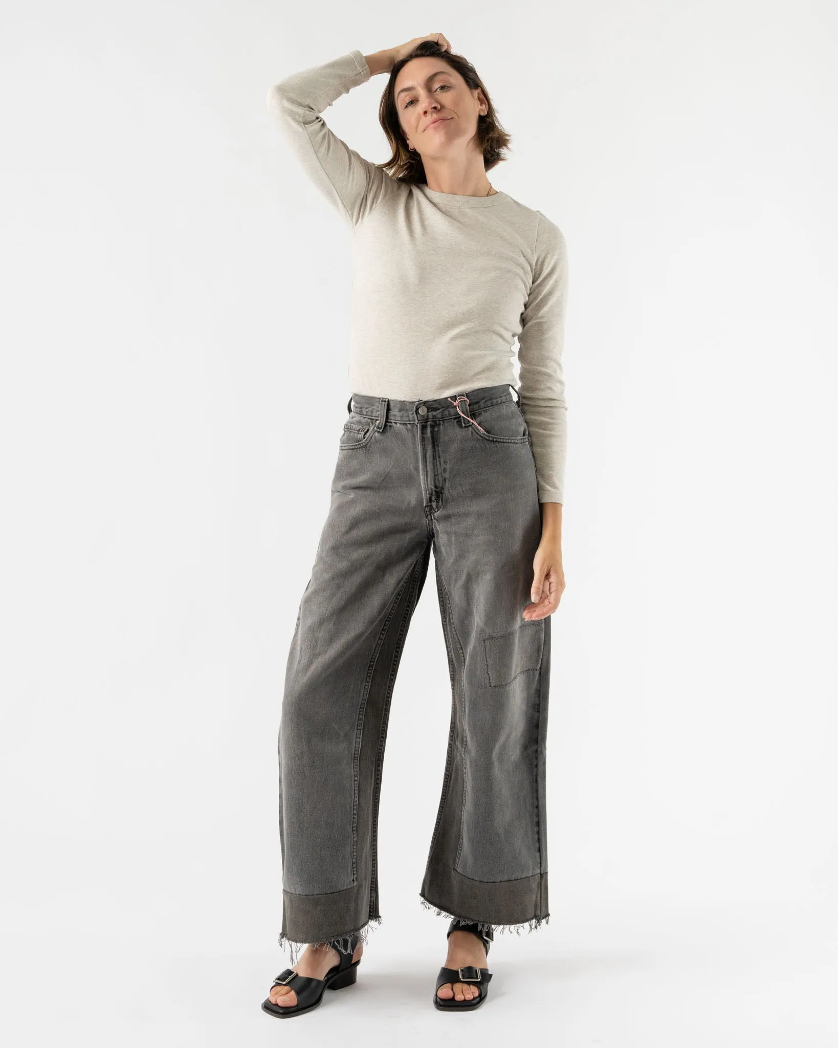 FLORE FLORE Max Tee in Heather Grey