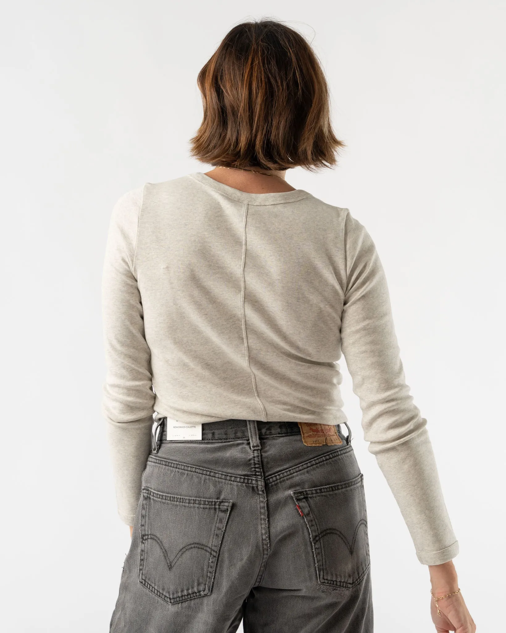 FLORE FLORE Max Tee in Heather Grey