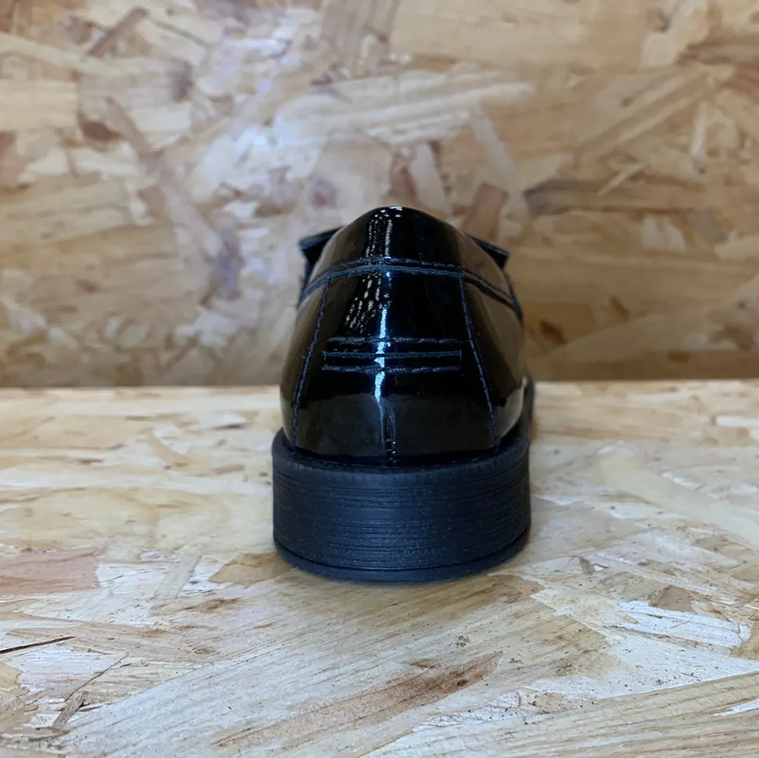 Geox Kids Agata A Patent School Shoe - Black