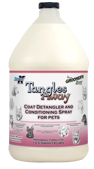 Groomer's Edge Tangles Away Detangler - Gallon