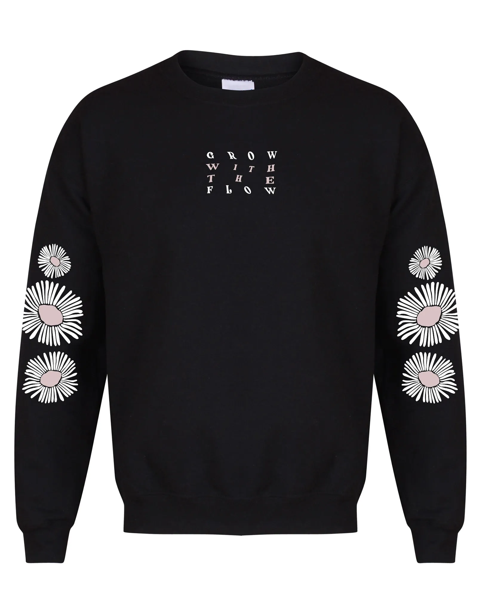 Grow with the Flow - Unisex Fit Sleeve Detail Sweater