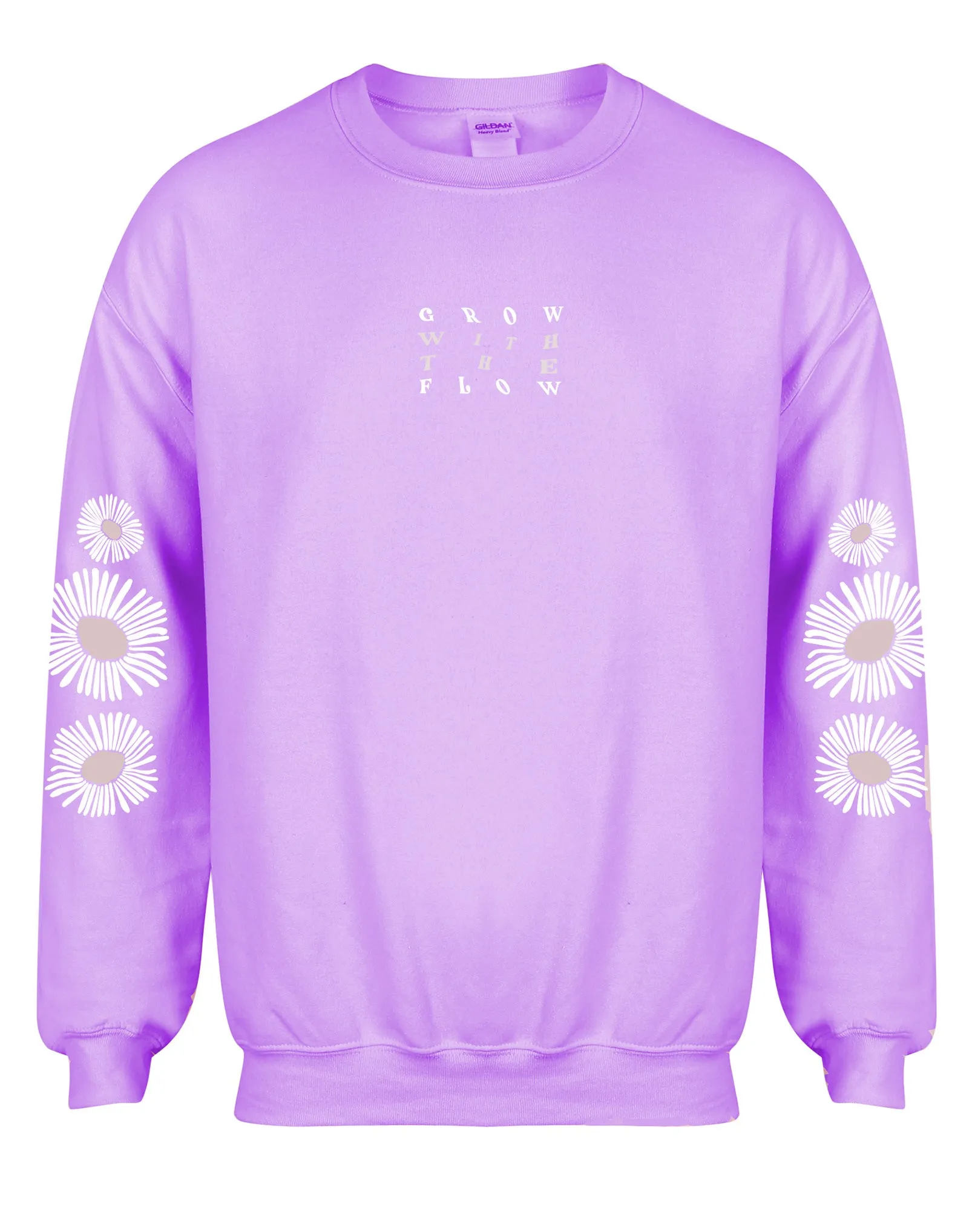 Grow with the Flow - Unisex Fit Sleeve Detail Sweater