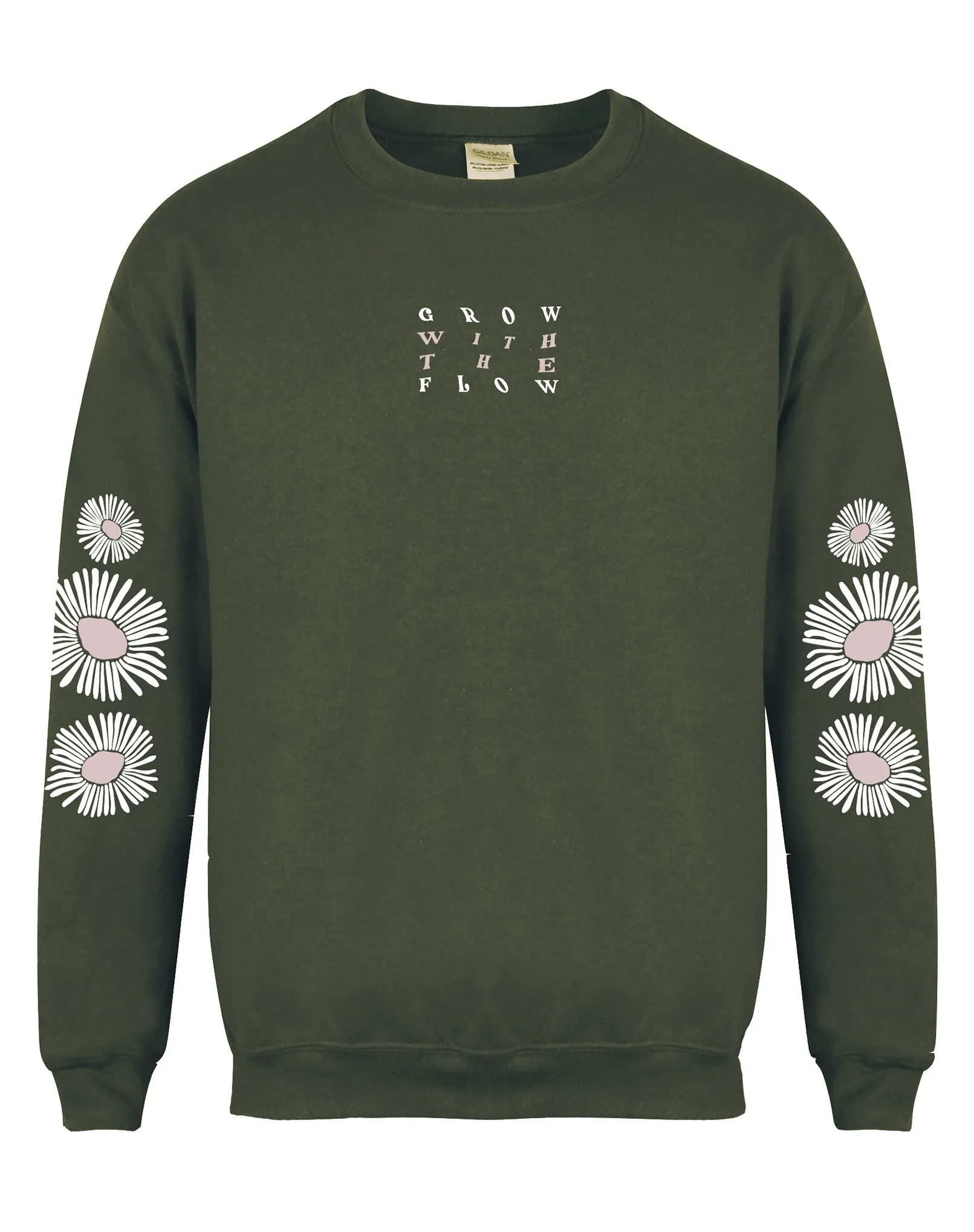 Grow with the Flow - Unisex Fit Sleeve Detail Sweater