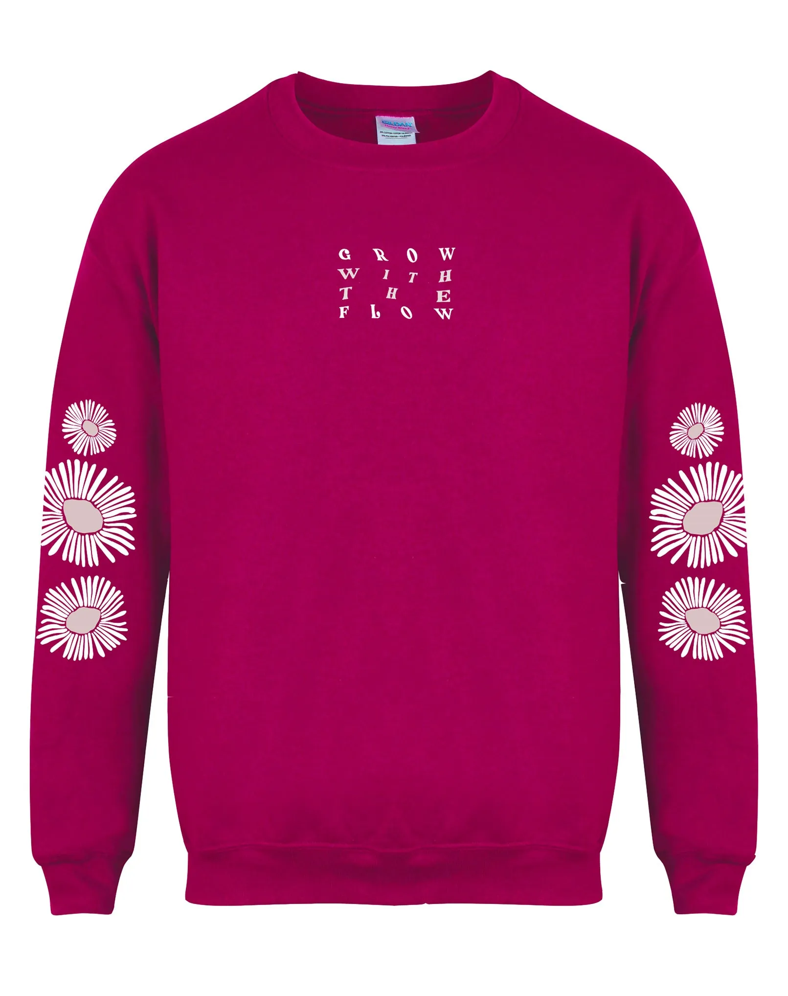 Grow with the Flow - Unisex Fit Sleeve Detail Sweater