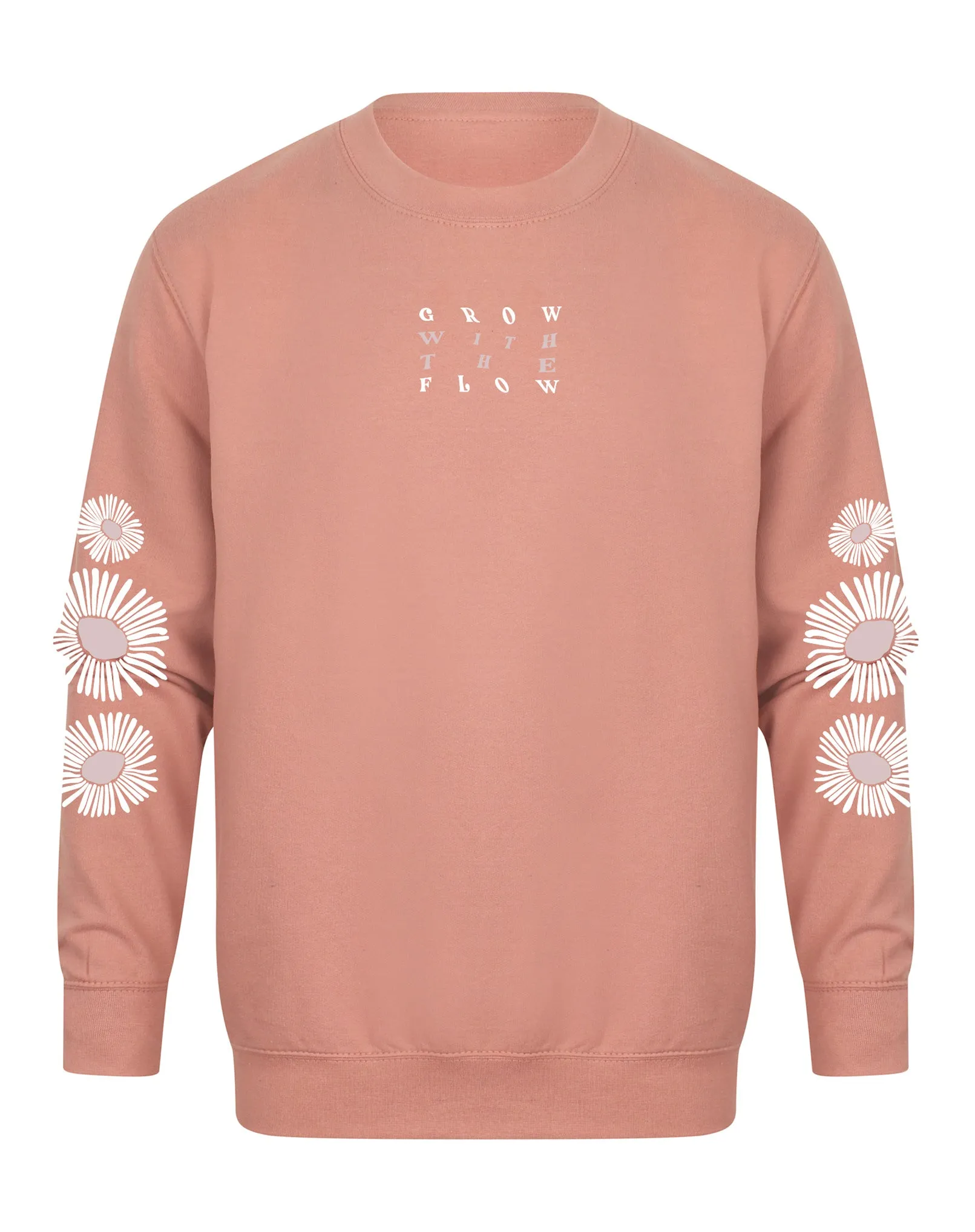 Grow with the Flow - Unisex Fit Sleeve Detail Sweater