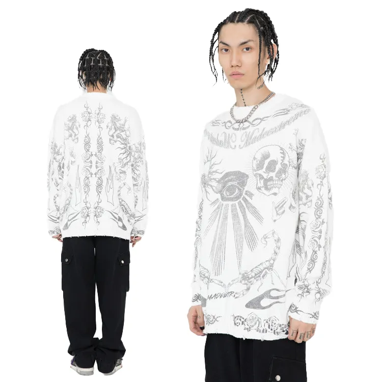 Halloy™ Sweaters Do Old Skull