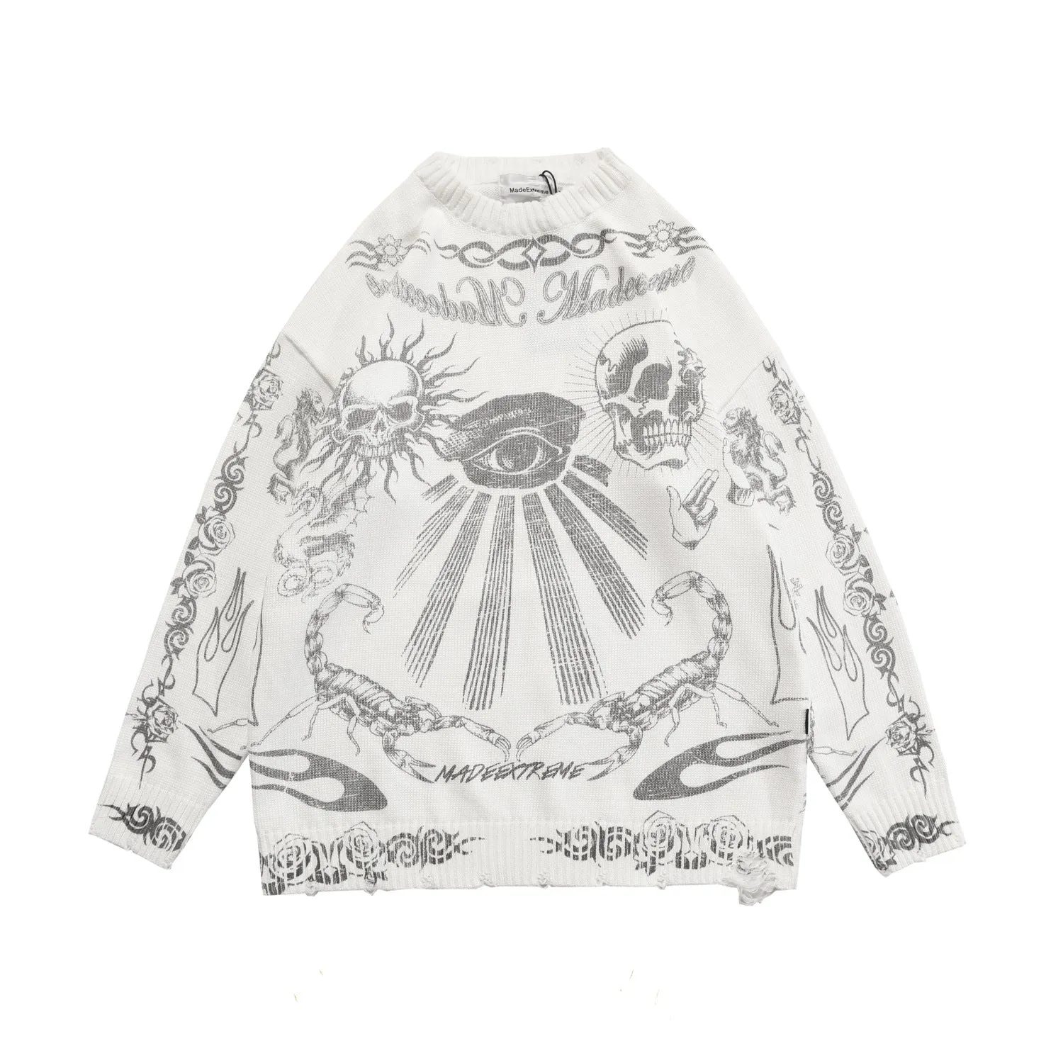 Halloy™ Sweaters Do Old Skull