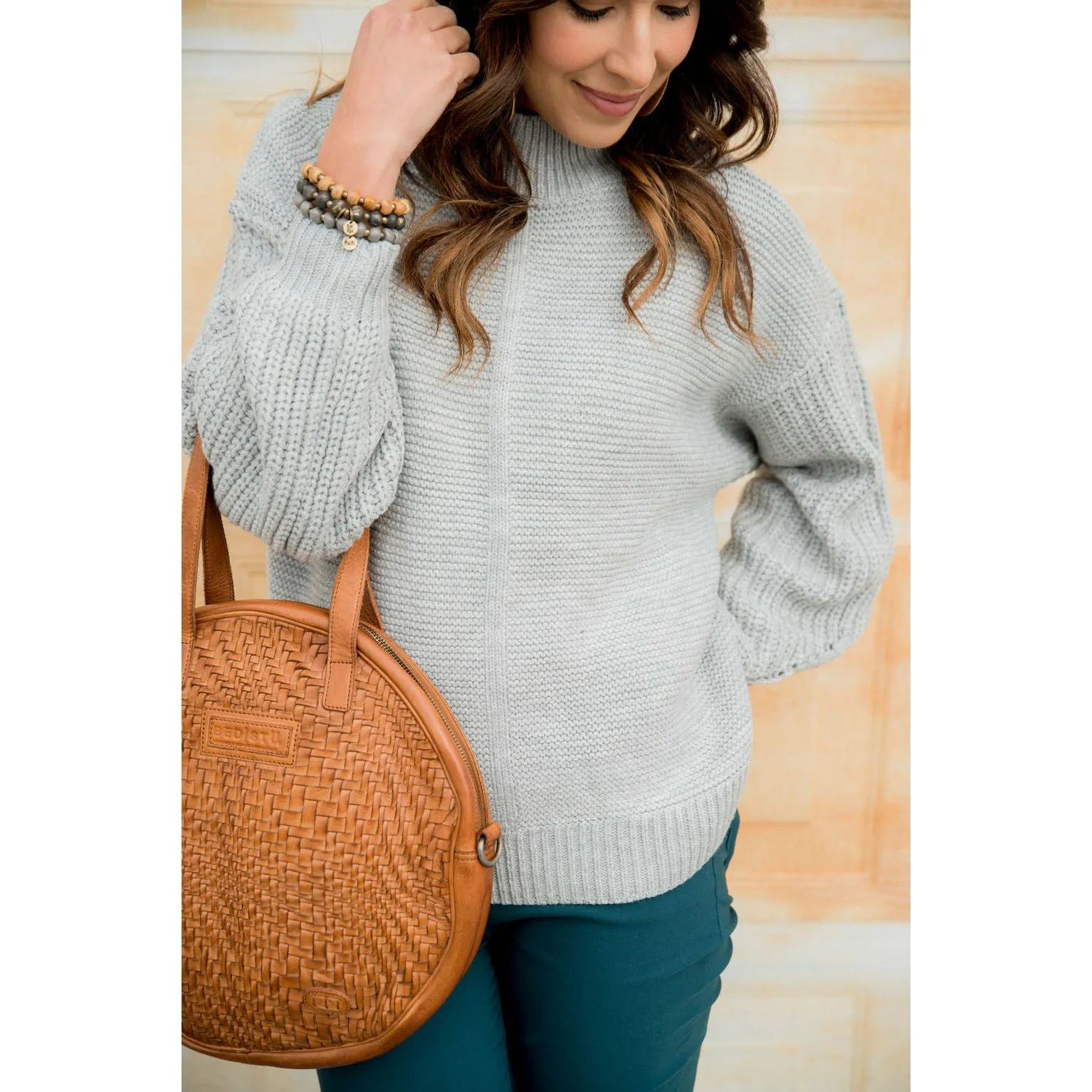 High Neck Detailed Sweater