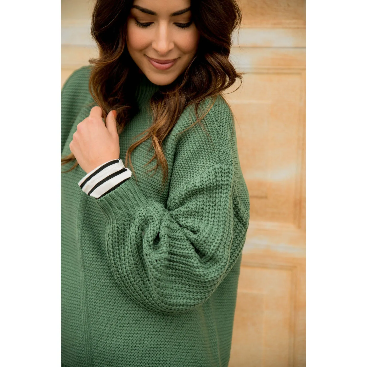 High Neck Detailed Sweater