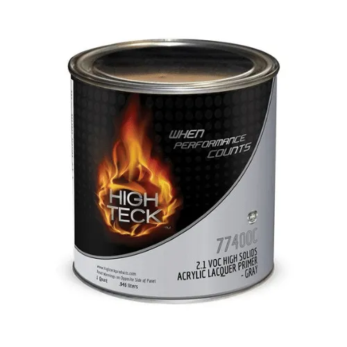 High Teck 77400 Gray Lacquer Primer Surfacer, Qt