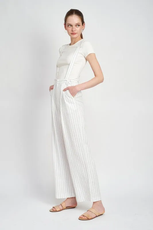 Janet High Waist Suspender Trouser