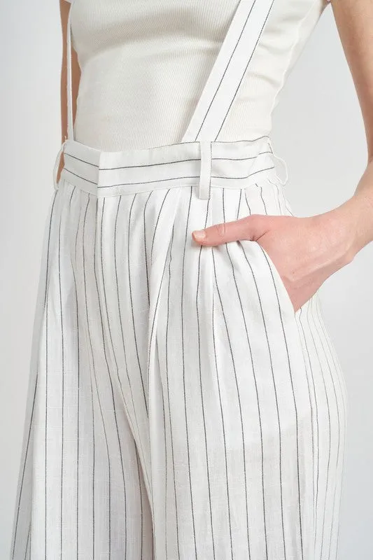 Janet High Waist Suspender Trouser