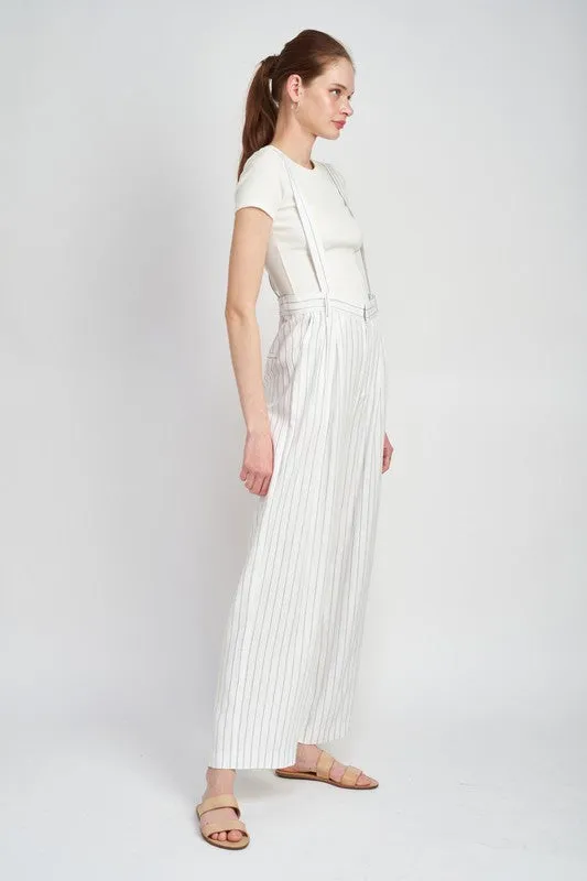 Janet High Waist Suspender Trouser