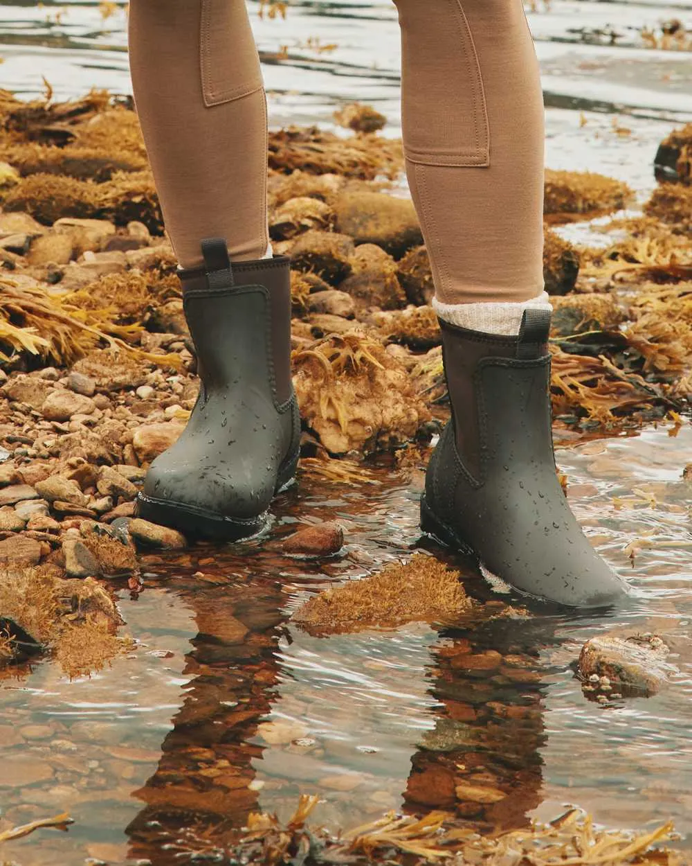 Joules Womens Oakfield Short Neoprene Lined Wellies