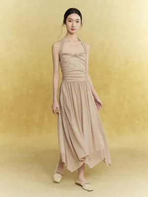 Knit Mesh Thin Sheer Damage Tops