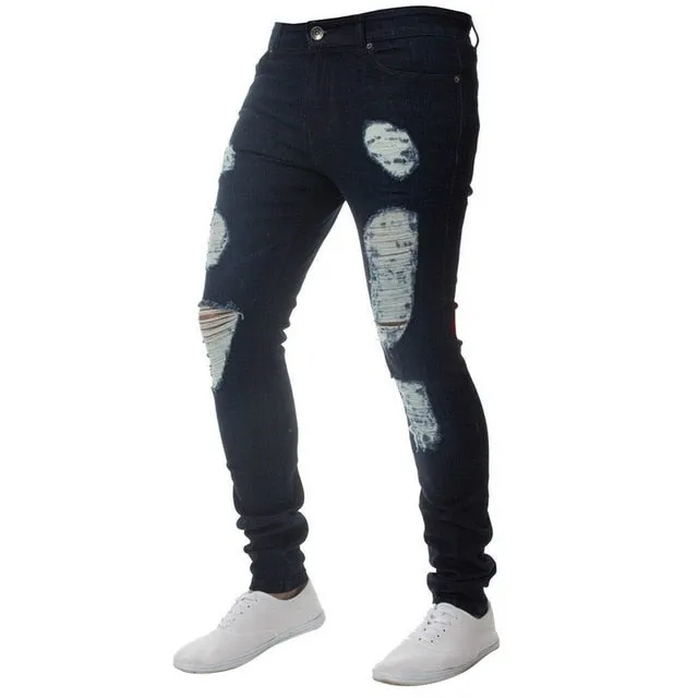 LASPERAL Men's Skinny Casual Denim Jeans for Male