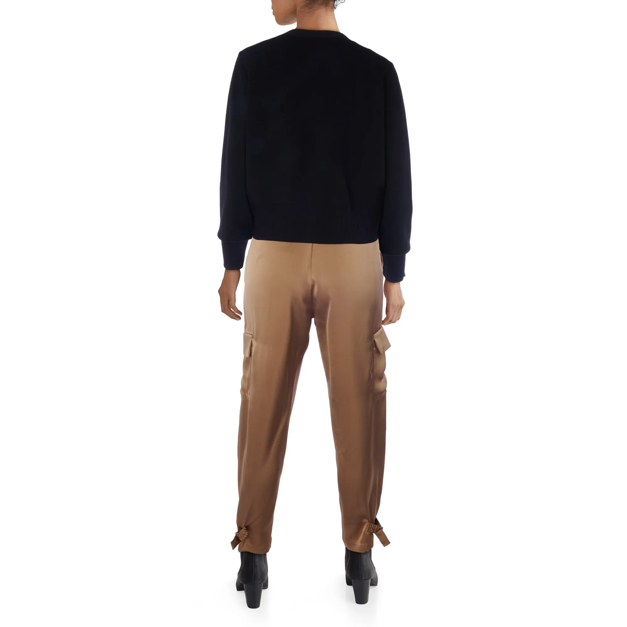 Limited Collection Women's Modern Age Satin Cargo Pants