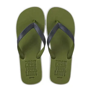 Minimalist Series Men's Flip Flops (Green, 40)