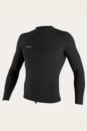O'Neill Men's Hyperfreak 1mm Neoprene/Skins L/S Top