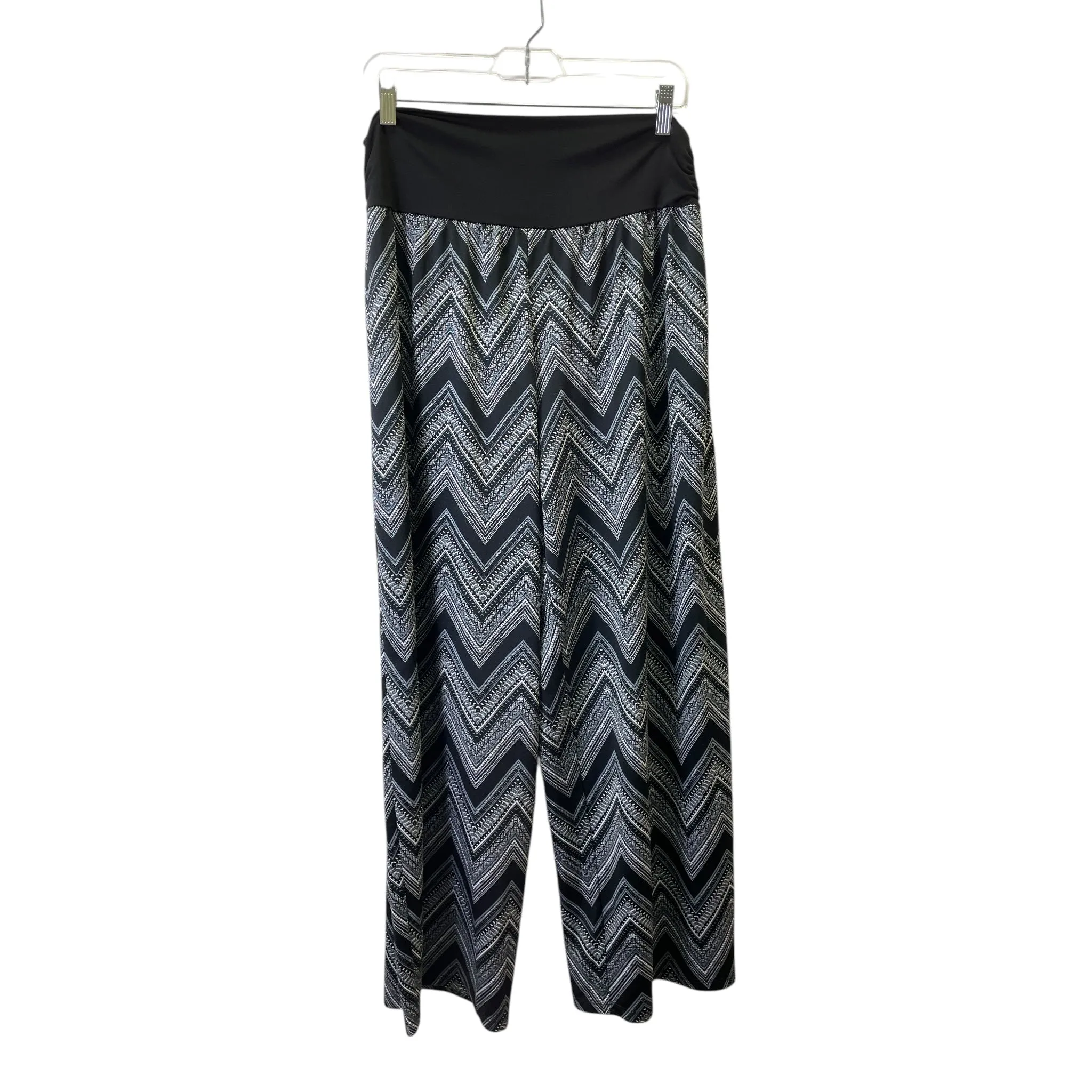 Pants Lounge By Apt 9 In Black & White, Size:1X