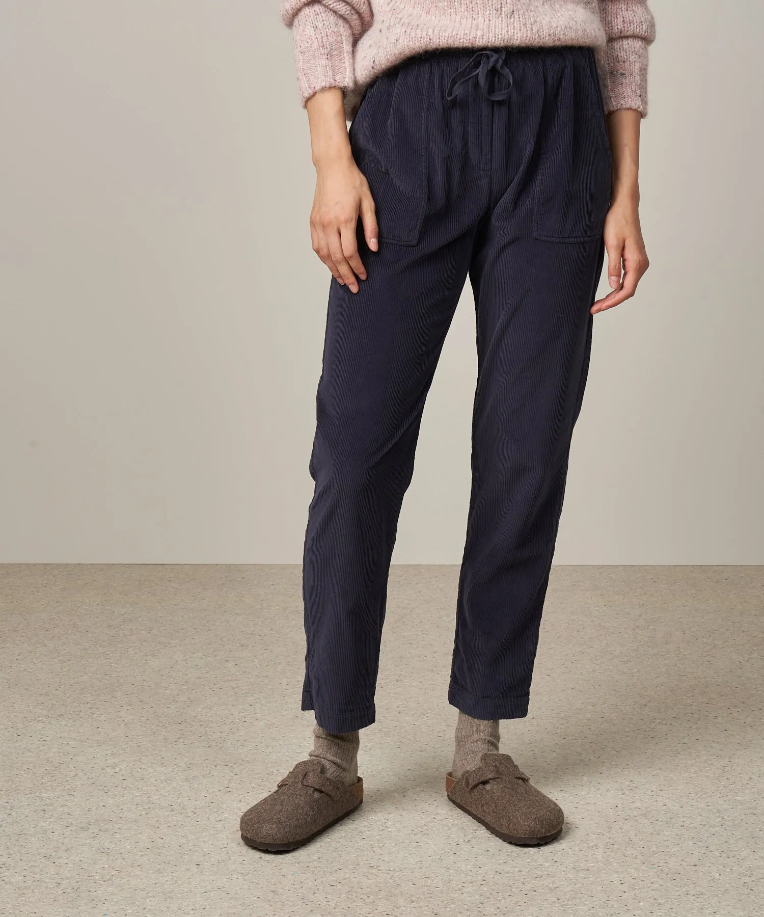 Pants Pirouette Linen 33-Midnight