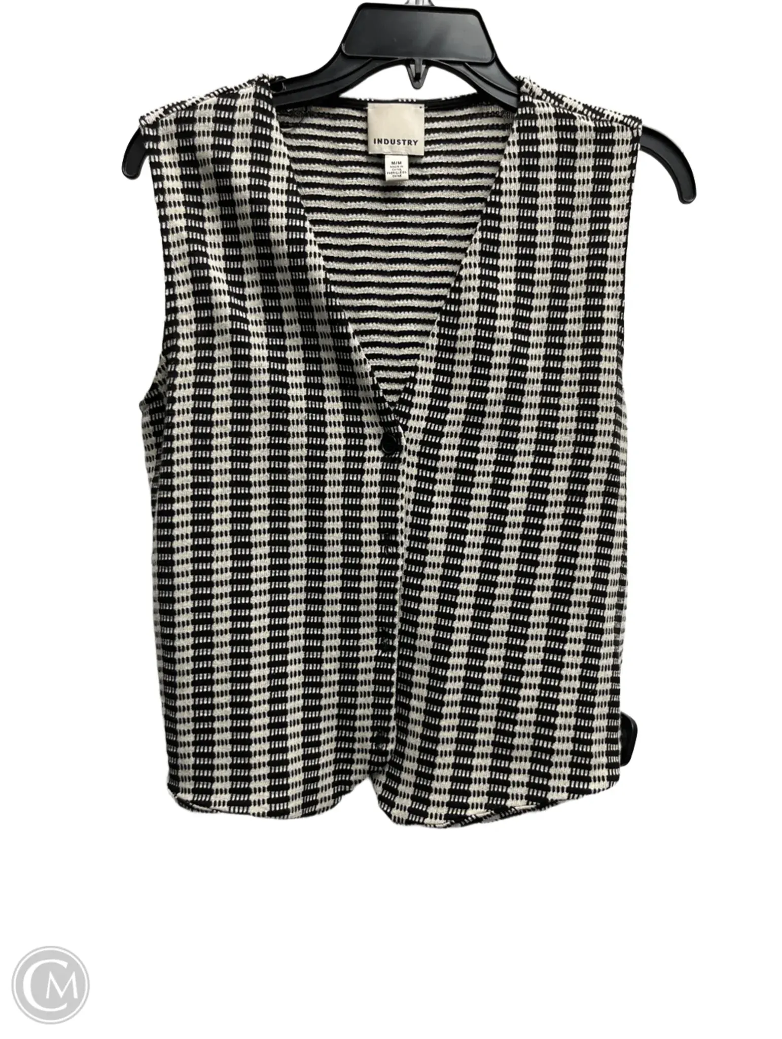 Pants Set 2pc By industry In Black & White, Size: M