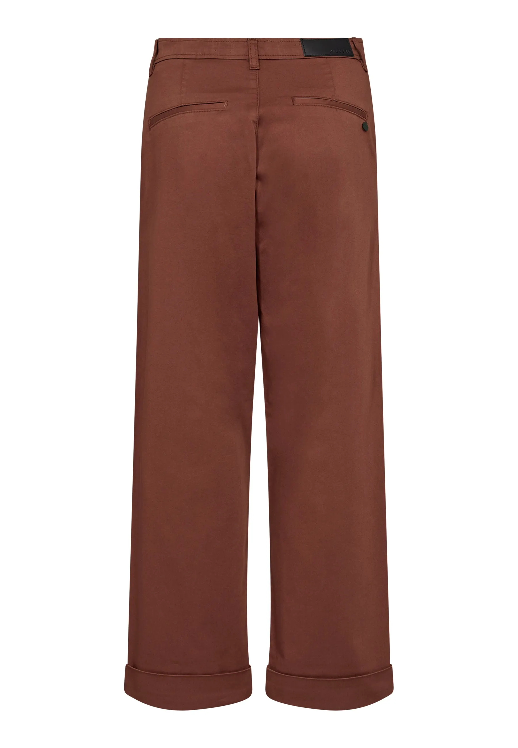 PD-Birkin Weekend Cropped Pant - Warm brown