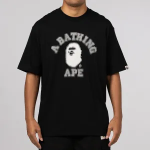 Pixal College Relaxed Fit T-Shirt - Black