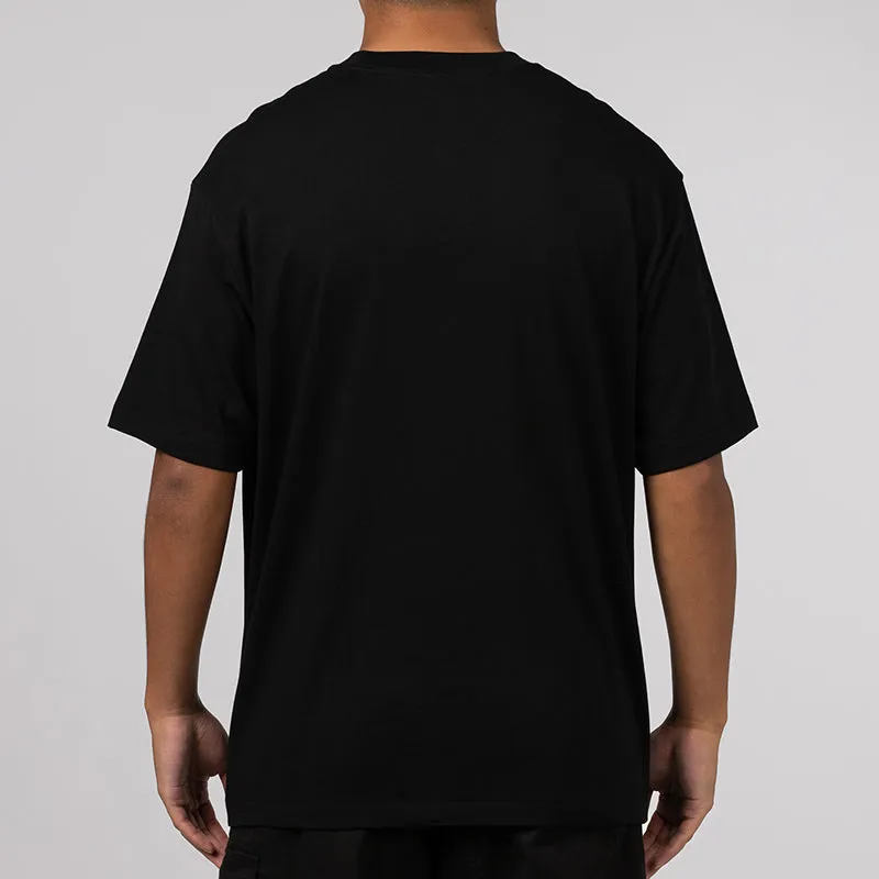 Pixal College Relaxed Fit T-Shirt - Black