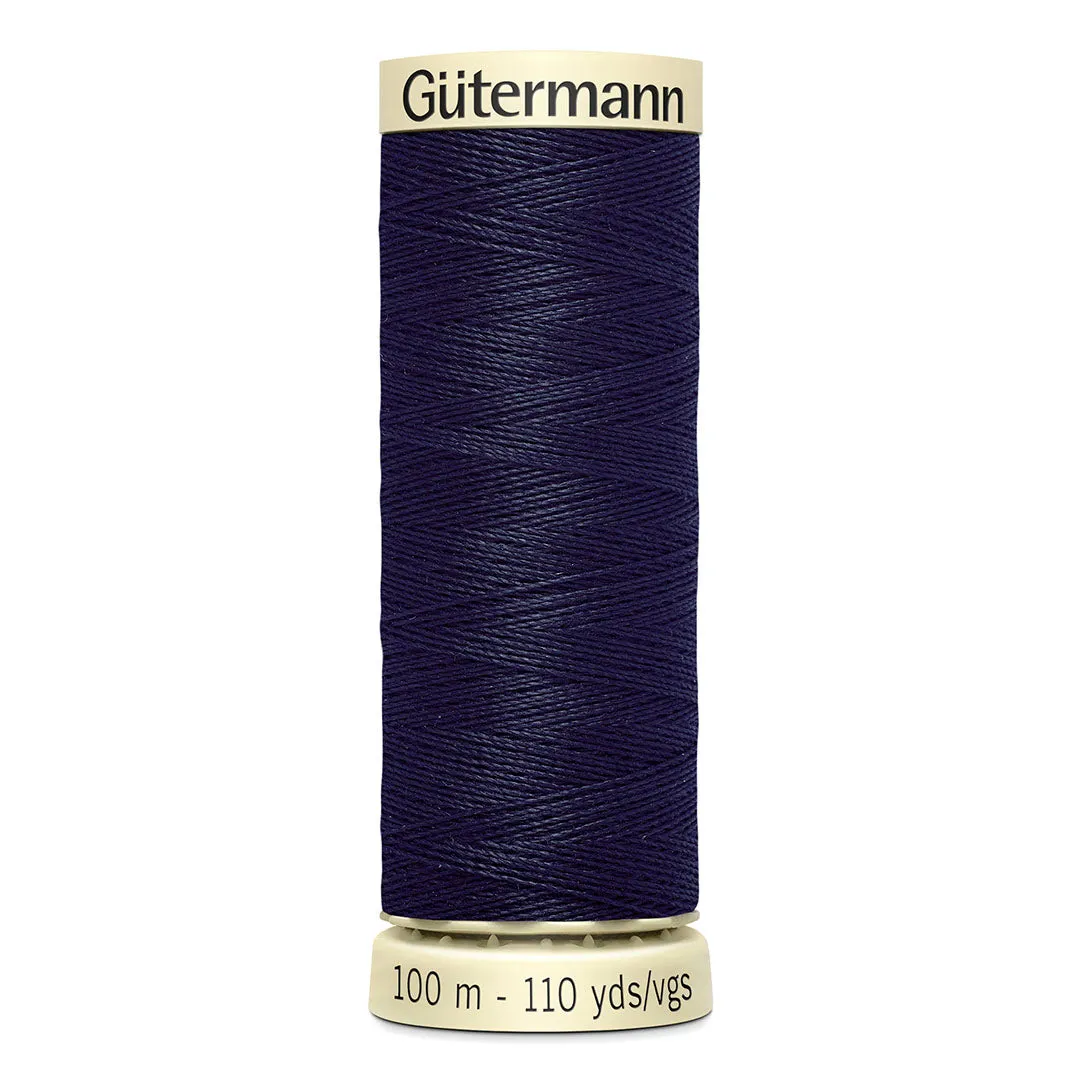 Porcelain Navy Stretch Cotton