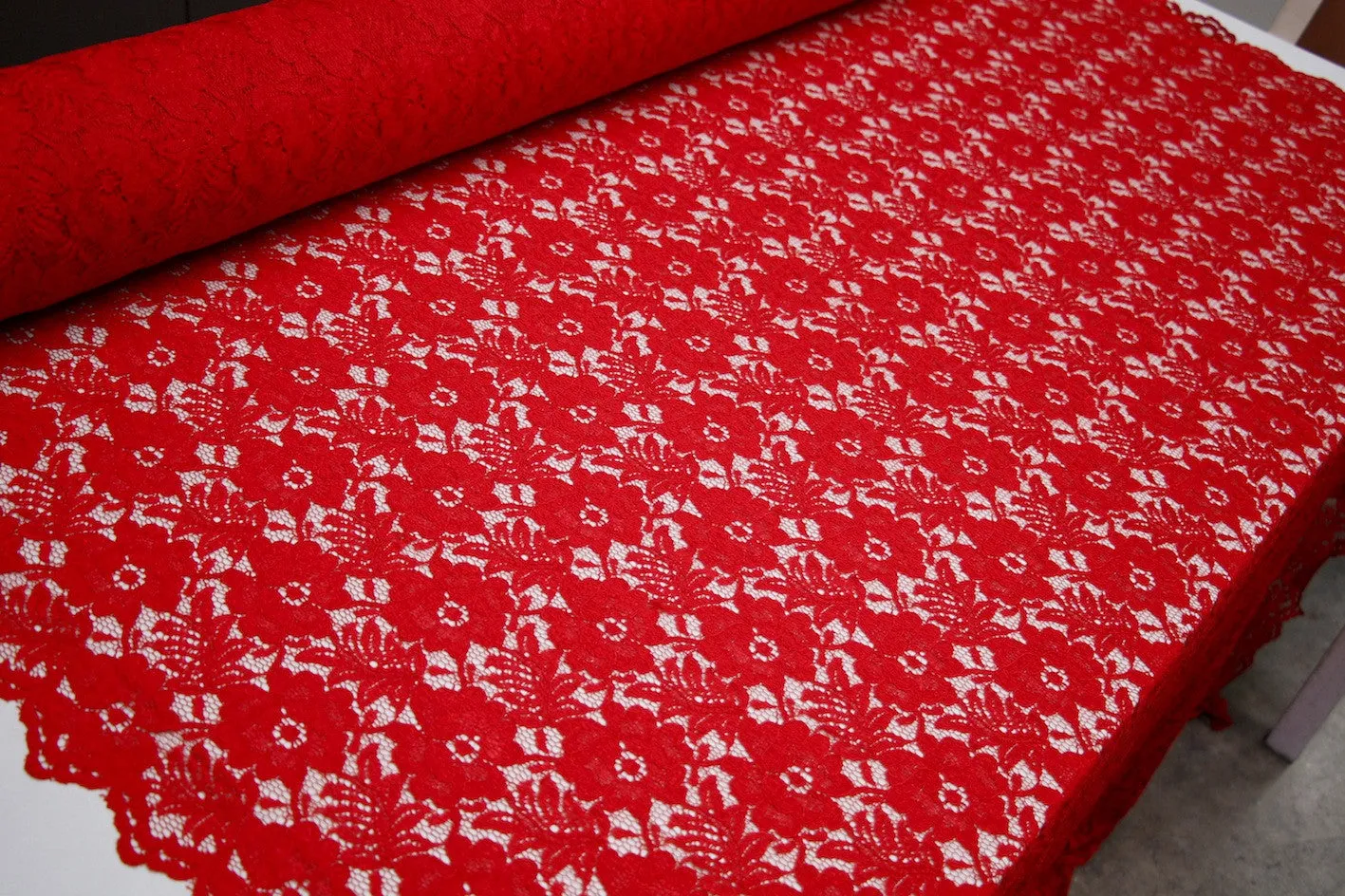 Red Harlem Lace