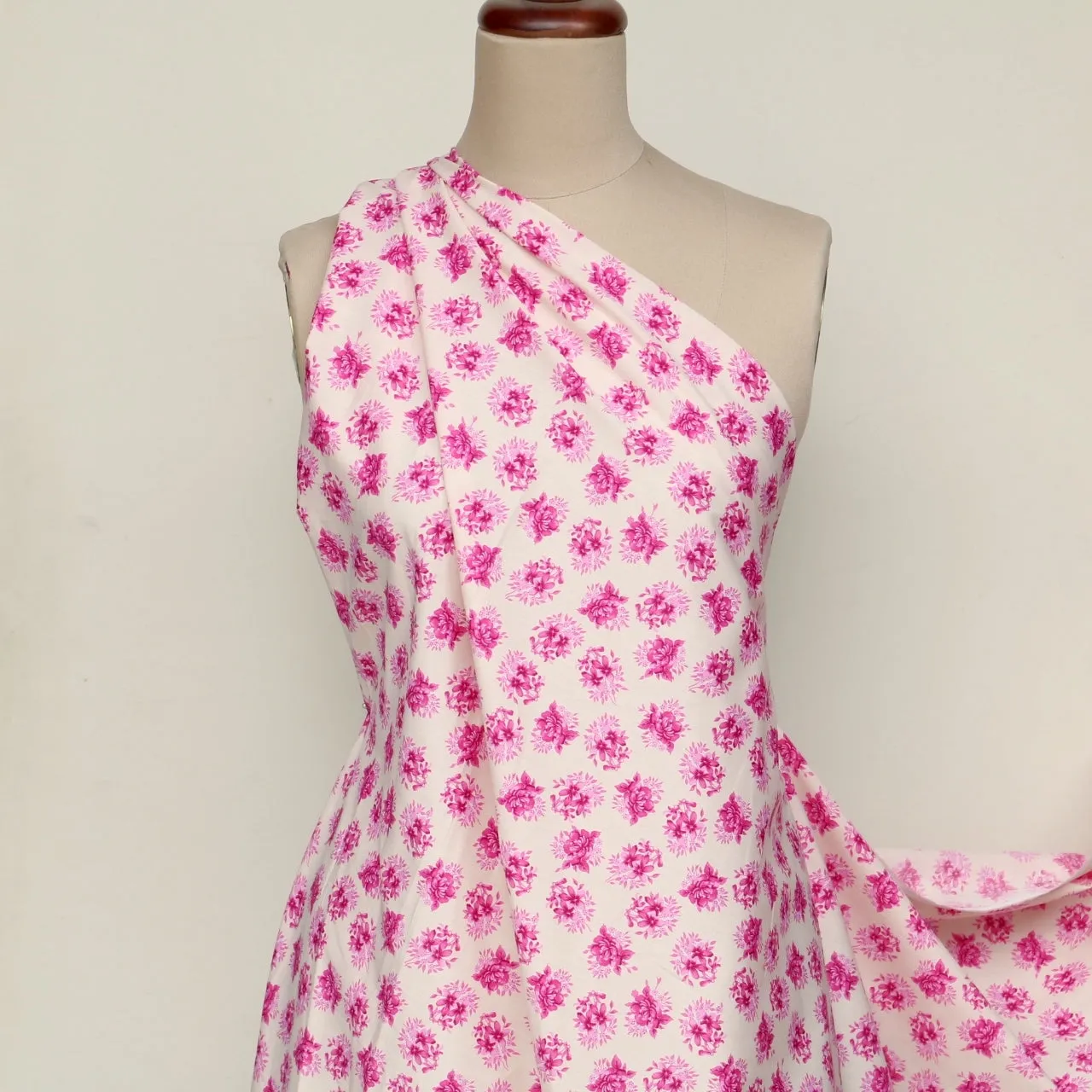 Rosa Avorio Cotton Poplin