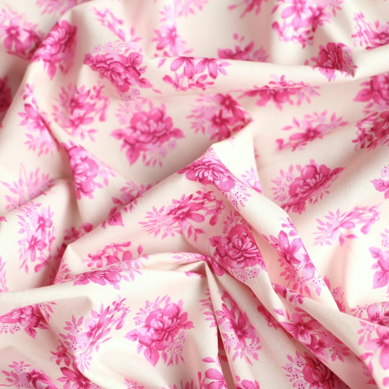 Rosa Avorio Cotton Poplin